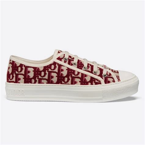 burgundy dior sneakers|dior house bee sneakers.